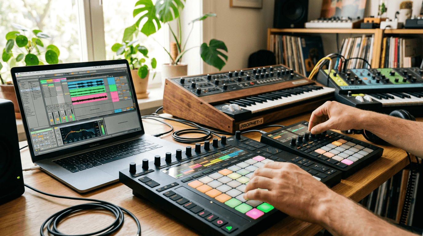 Ableton Live, Push, and Move: The Perfect Workflow Trio
