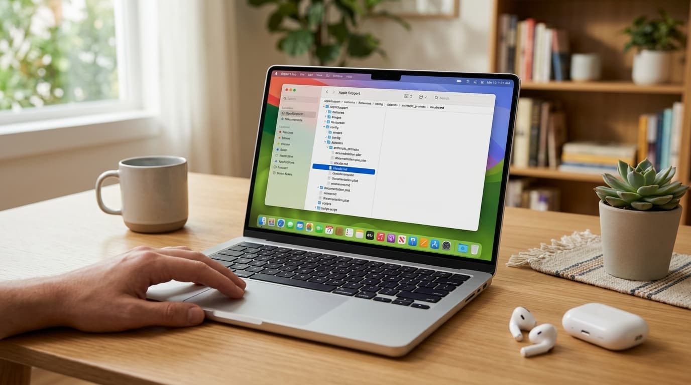 Apple Left Claude.md Files in Support App: What Happened