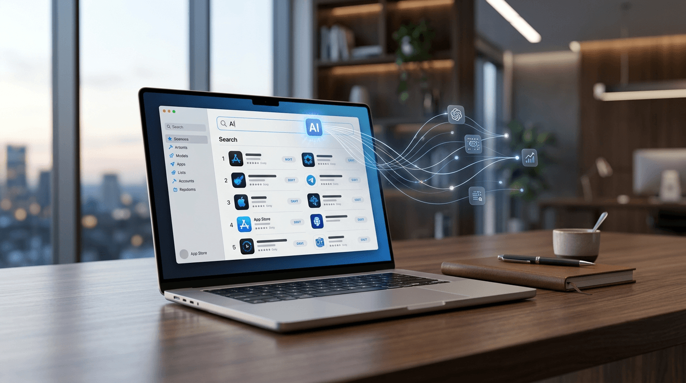 Apple Tests AI to Improve App Store Search Rankings