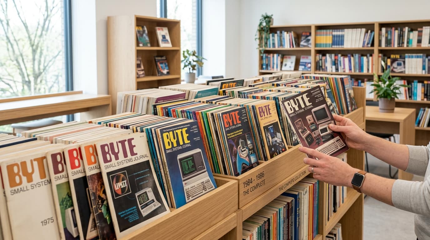 Byte Magazine Archive: Complete Collection Since 1975