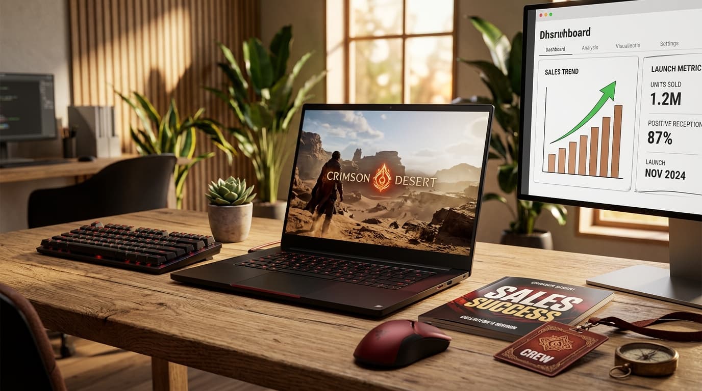 Crimson Desert Launch: Sales Success Despite Technical Is...