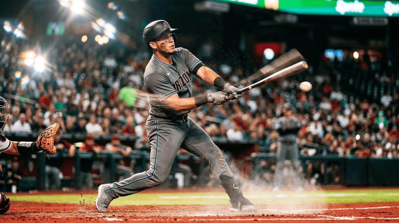 Diamondbacks' Ildemaro Vargas Hitting Streak Ends at 27