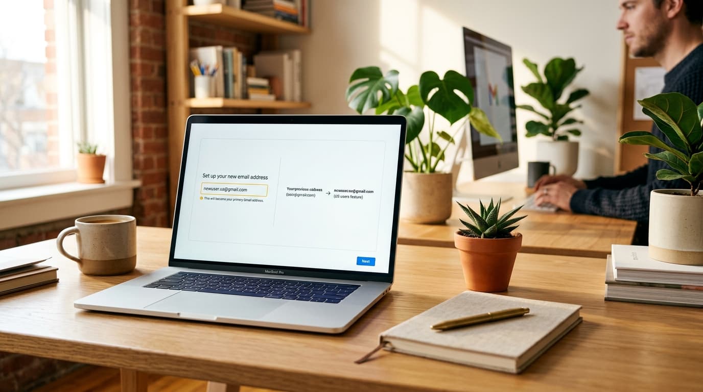 Gmail Address Change: Google's New Feature for US Users