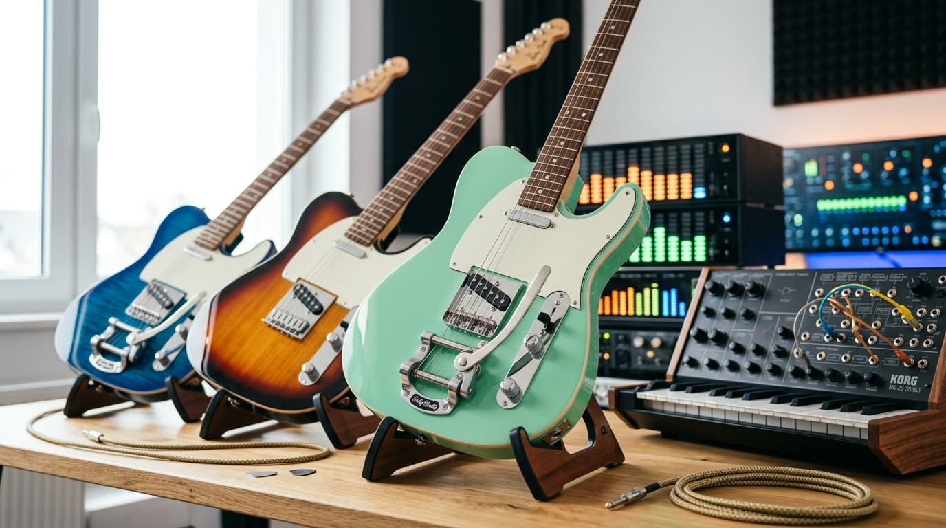 Harley Benton Launches 3 T-Style Vibrato Models