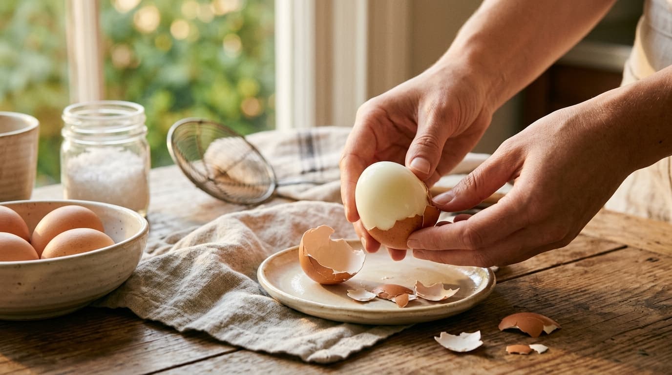 How to Make Hard-Boiled Eggs Easy to Peel Every Time