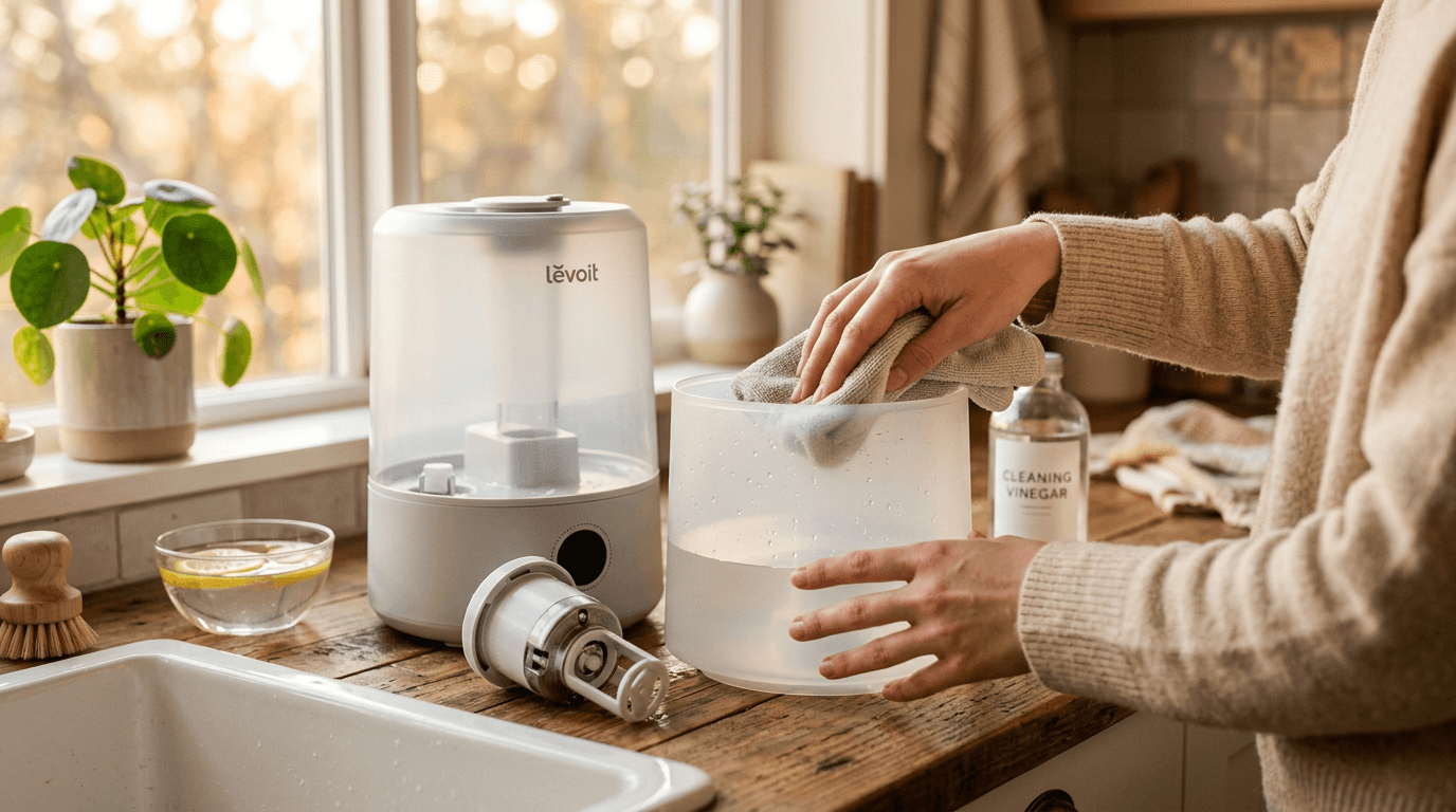 How To Thoroughly Clean Your Humidifier (It's Time)