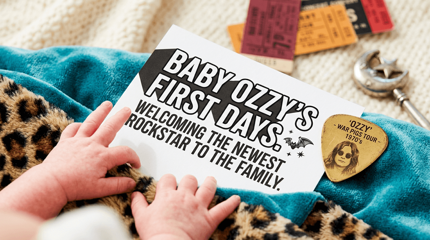 Jack Osbourne Names Baby Daughter Ozzy After Late Father