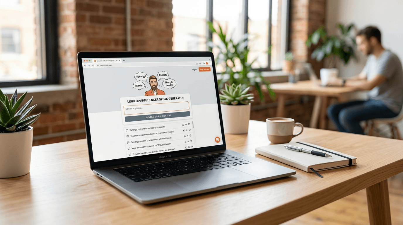 LinkedIn Influencer Speak Generator: The Viral Satire Tool