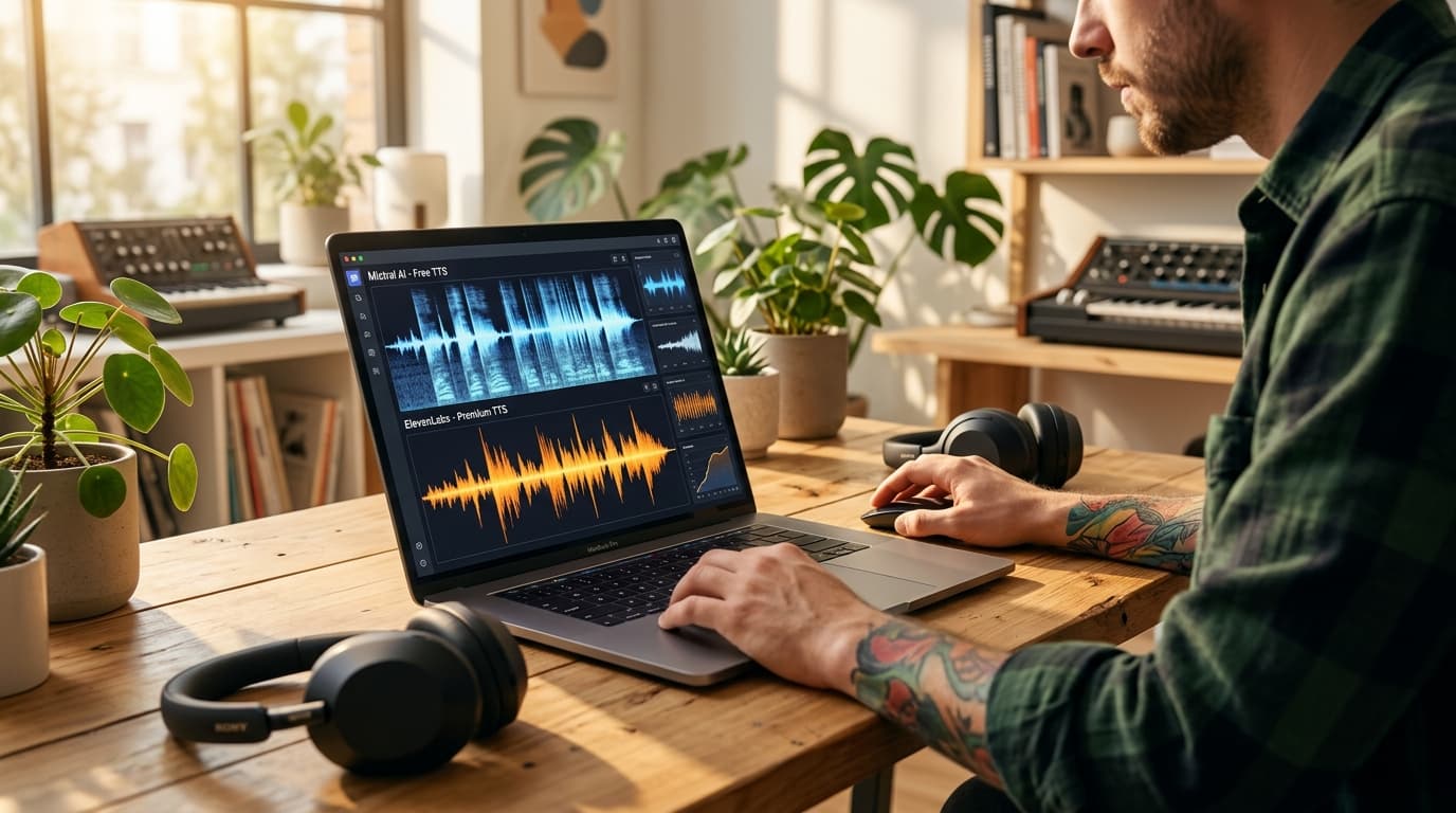 Mistral AI's Free Text-to-Speech Model Challenges ElevenLabs
