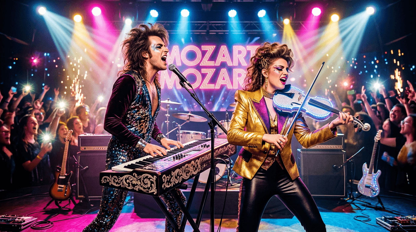 Mozart Mozart: Glam Rock Series on Genius Siblings Sells