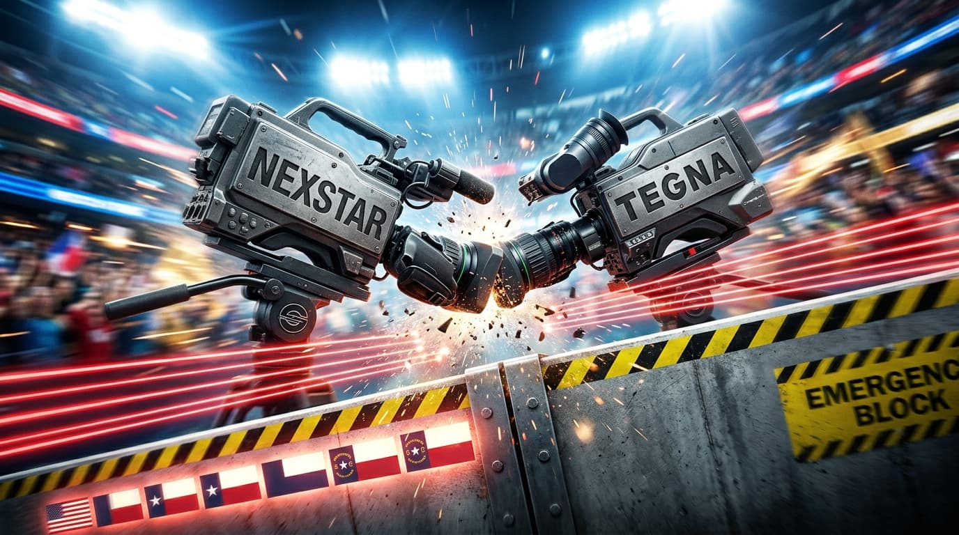Nexstar-Tegna Merger Faces Emergency Block by 8 States