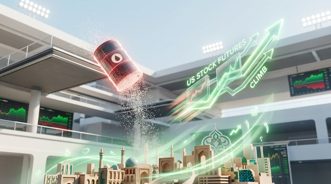 Oil Falls, US Stock Futures Climb on Iran Hopes: Markets