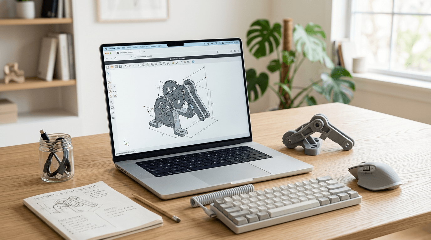 Open Source CAD in the Browser: Solvespace Guide 2024