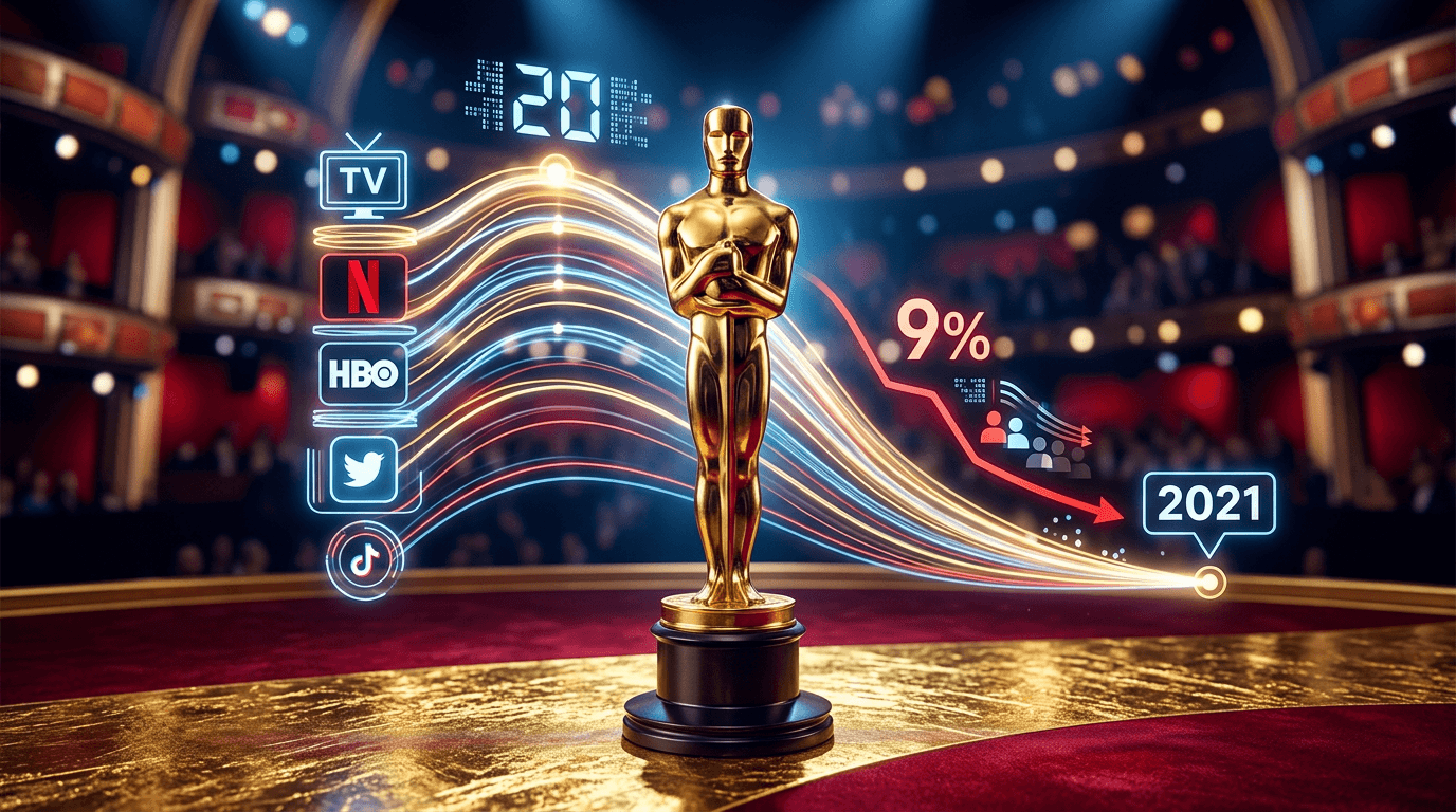 Oscars Viewership Slides 9%: First Drop Since 2021