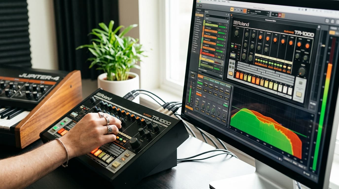 Roland TR-1000 Editor: Control Your Drum Machine in DAW