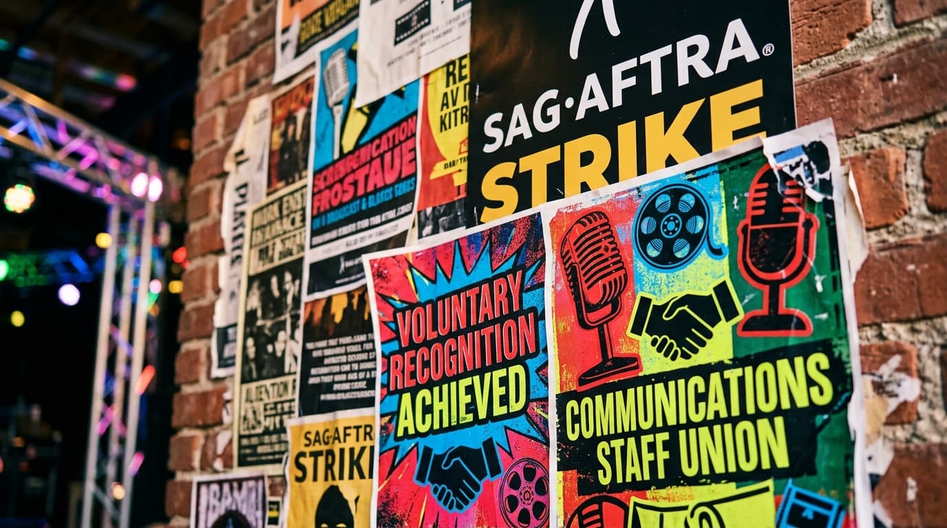 SAG-AFTRA Communications Staff Union Voluntarily Recognized