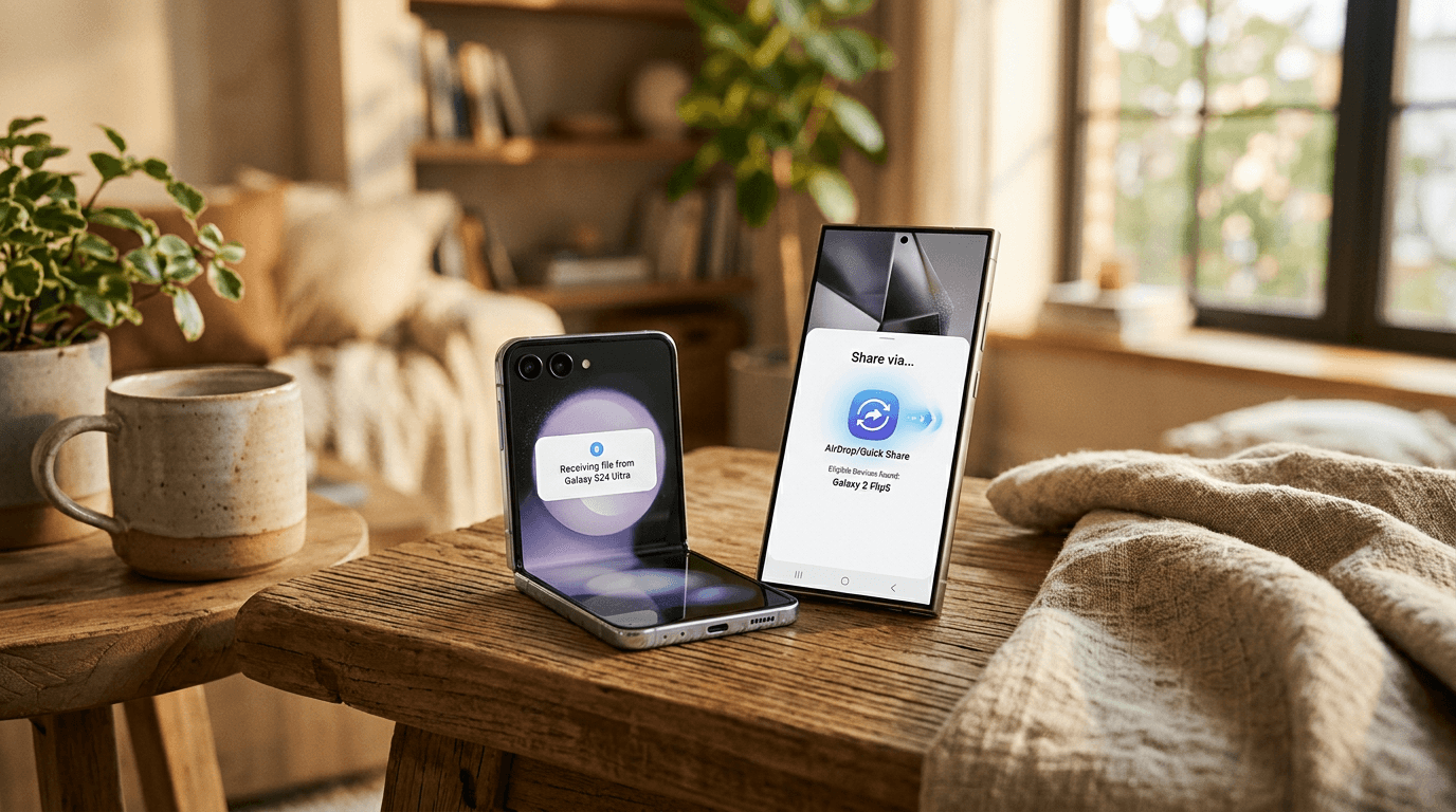 Samsung Now Supports AirDrop: Eligible Galaxy Devices