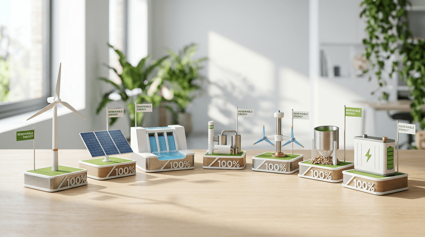 Seven Countries Generate 100% Renewable Electricity Now