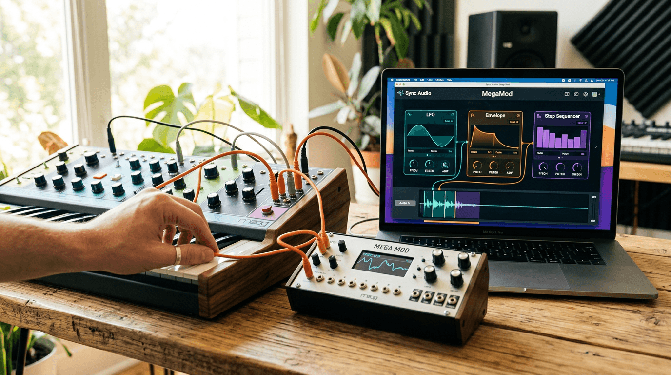 Sync Audio MegaMod: Add Modulation to Any Plugin Free