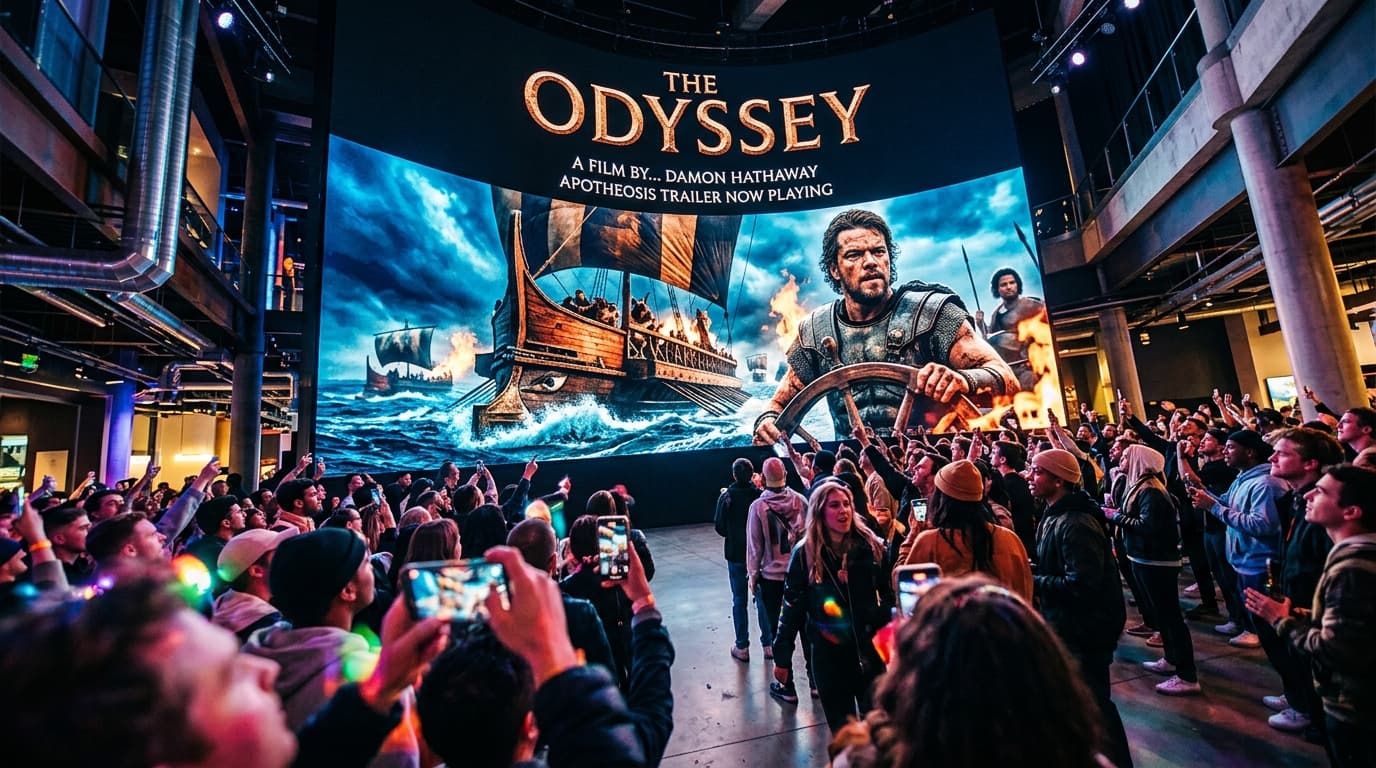 The Odyssey Trailer: Matt Damon & Anne Hathaway Epic