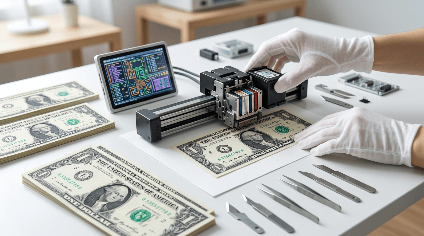 The One Dollar Counterfeiter: Tech's Strangest Crime Story