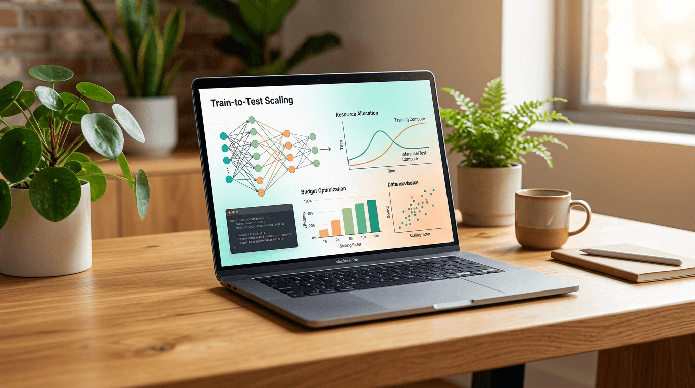 Train-to-Test Scaling: Optimize AI Compute Budgets