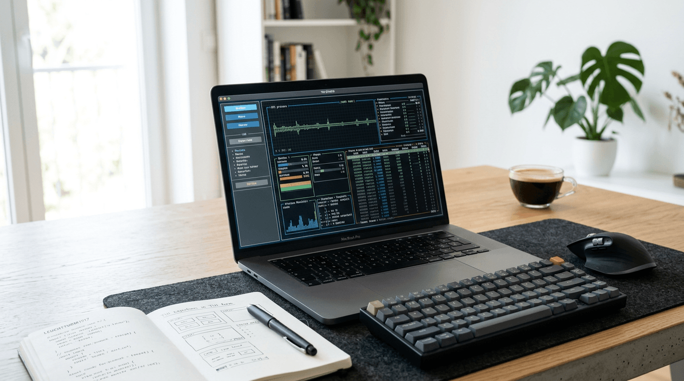 TUI Studio: Visual Terminal UI Design Tool for Developers