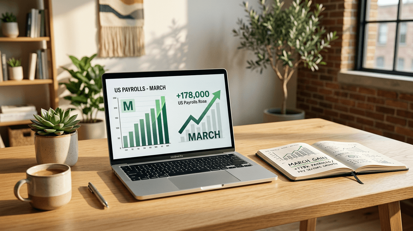 U.S. Payrolls Rose 178,000 in March: What It Means