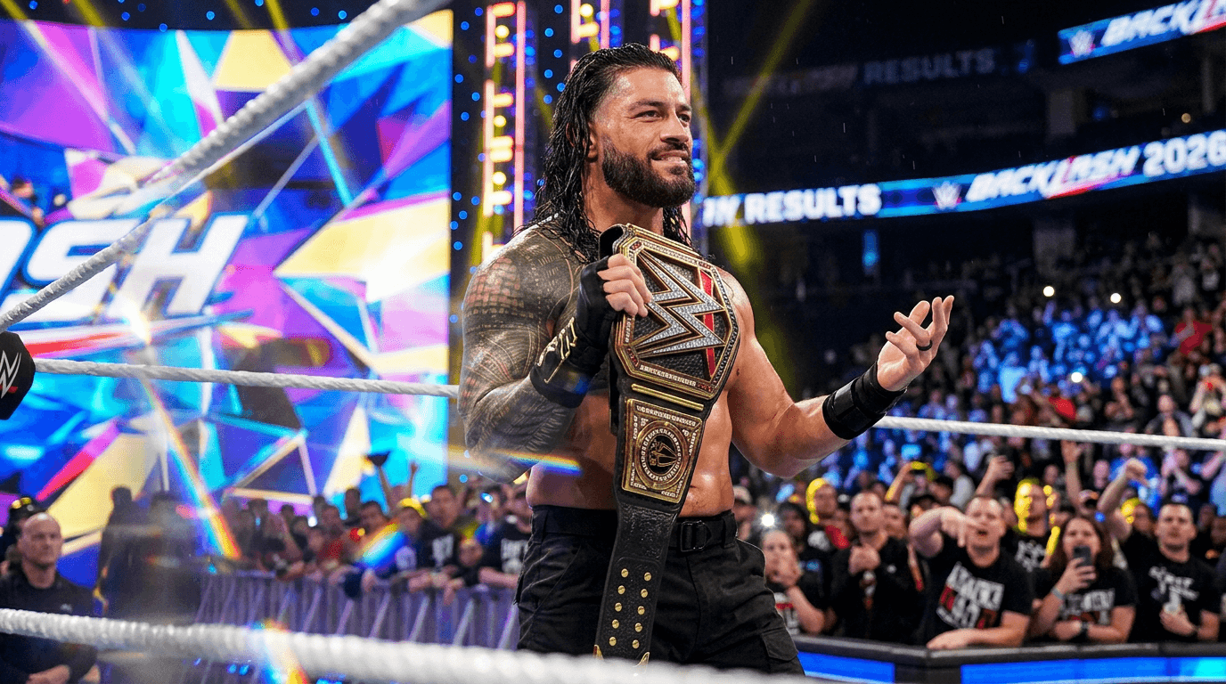 WWE Backlash 2026 Results: Roman Reigns Cheats to Win
