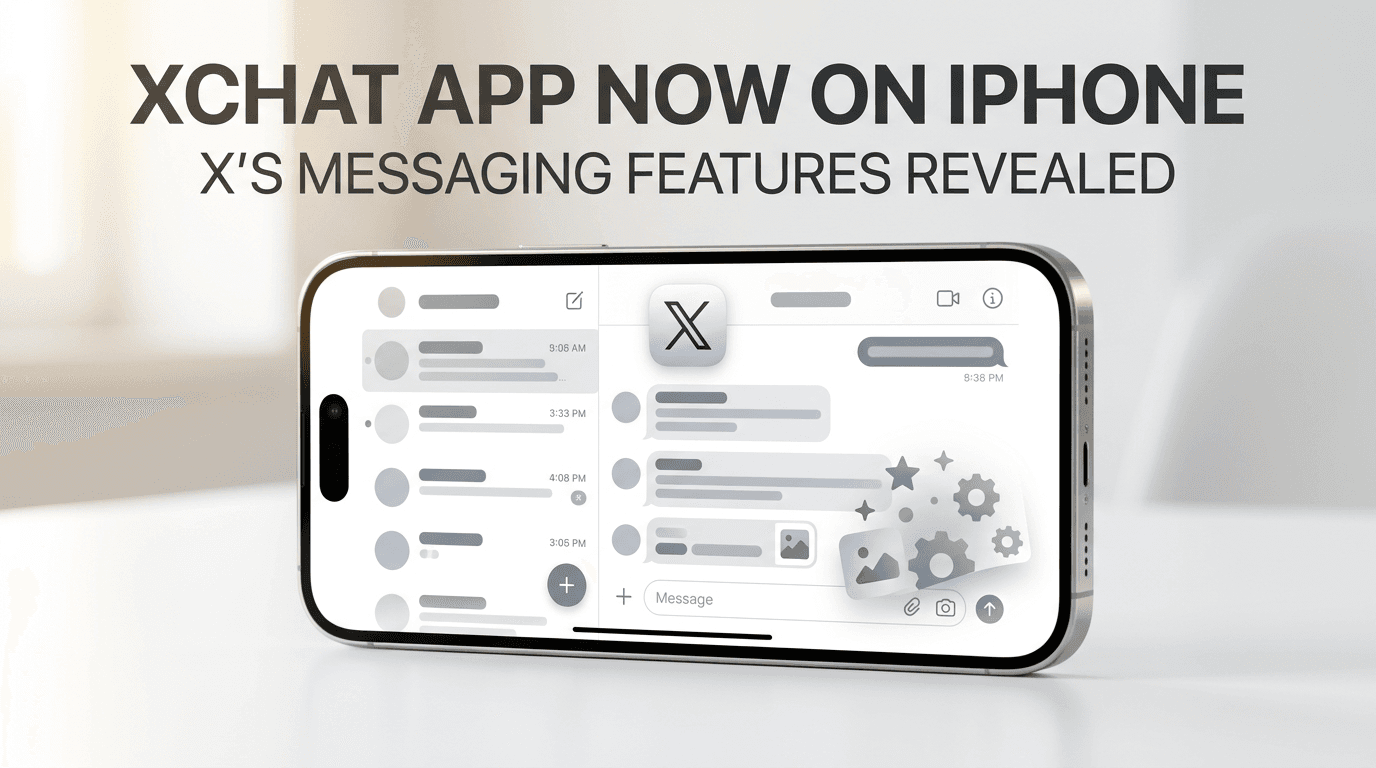 XChat App Now on iPhone: X's Messaging Features Revealed