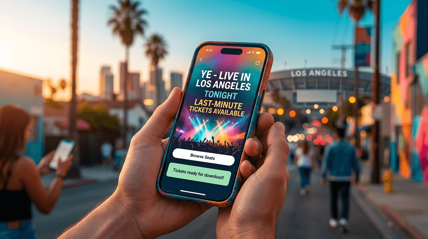 Ye Live in Los Angeles: Where to Shop Last-Minute Tickets